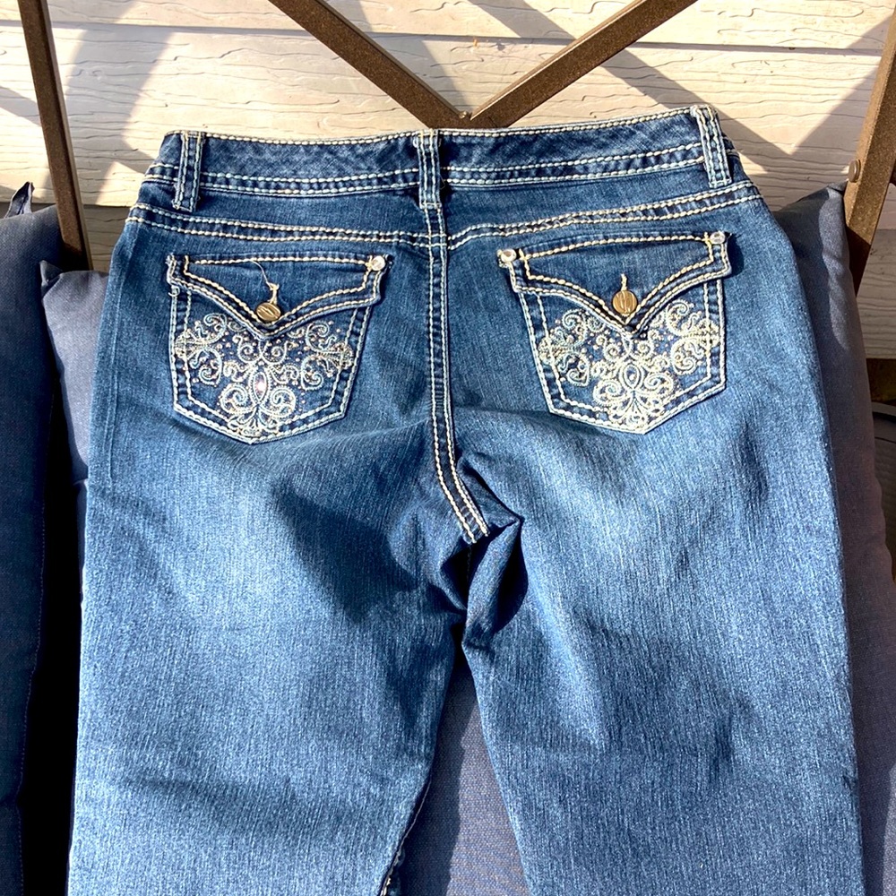 Nine West Embellished Jeans
